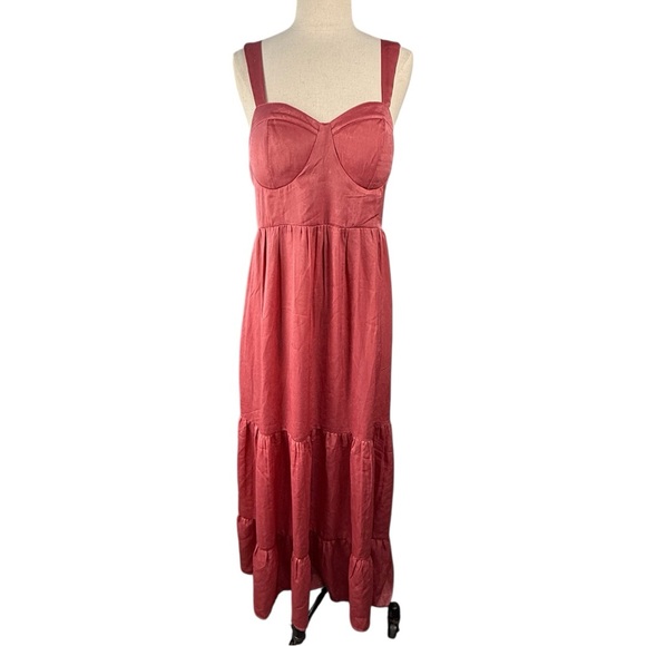 Free People Women's Pink Sleeveless Dress size Large NWT - Picture 2 of 8